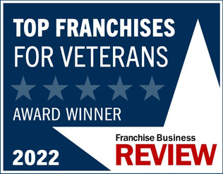 Top Franchises for Veterans Award Logo