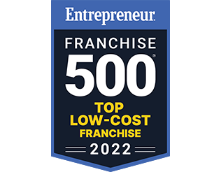 Entrepreneur Top Low Cost Franchise Award Logo