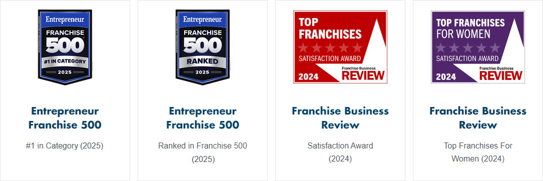 Discover the accolades with Unishippers Franchise Ownership: 1. Entrepreneur Franchise 500, #1 in Category (2025). 2. Entrepreneur Franchise 500, Ranked in Franchise 500 (2025). 3. Top Franchises Satisfaction Award (2024). 4. Top Franchises For Women (2024).